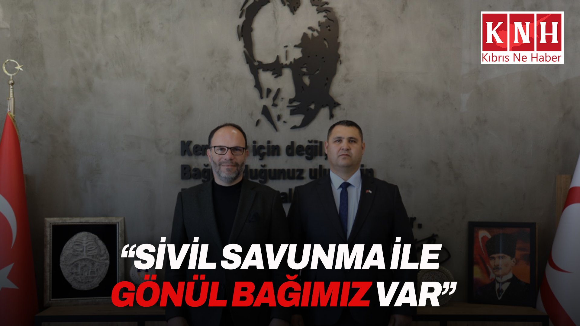 Sadıkoğlu, SSTB İskele Bölge Müdürlüğü görevine atanan Balcı’yı kabul etti
