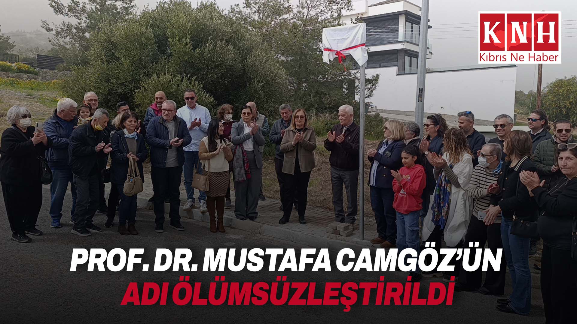 Prof. Dr. Mustafa Camgöz’ün adı ölümsüzleştirildi