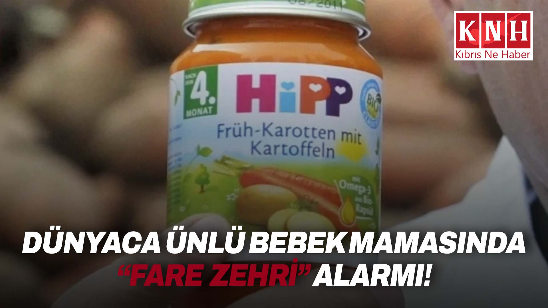 Avrupa'da “zehirli bebek maması” paniği