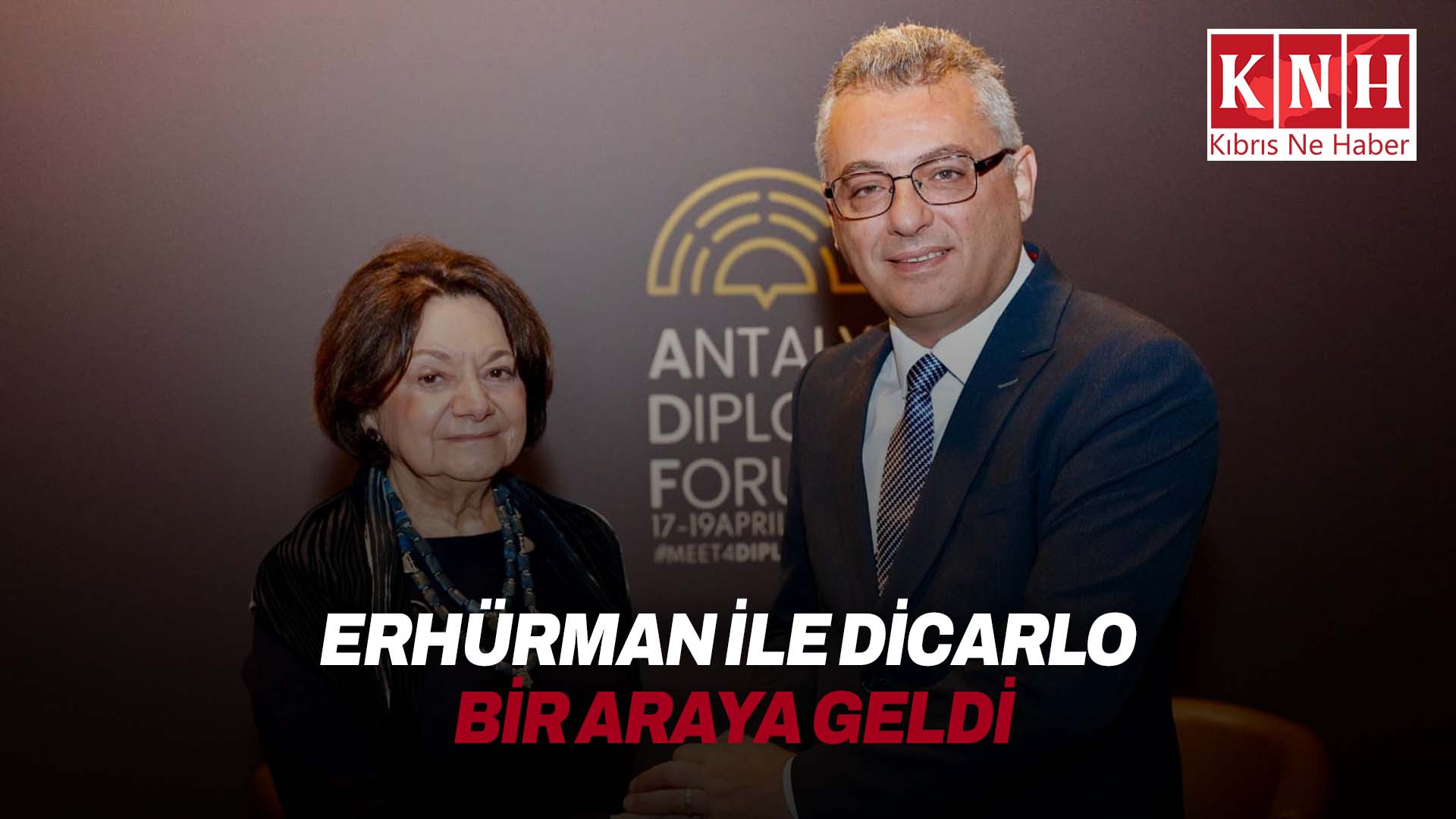 Cumhurbaşkanı Erhürman, Rosemary A. DiCarlo ile görüştü