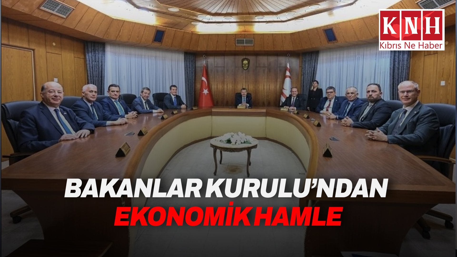 Bakanlar Kurulu’ndan kapsamlı yasa, tüzük ve kararname adımı!