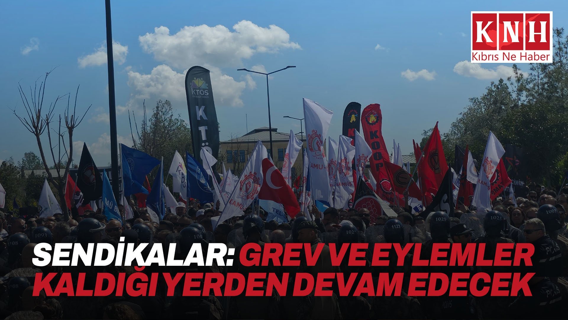 Sendikalar: Grev ve eylemler kaldığı yerden devam edecek