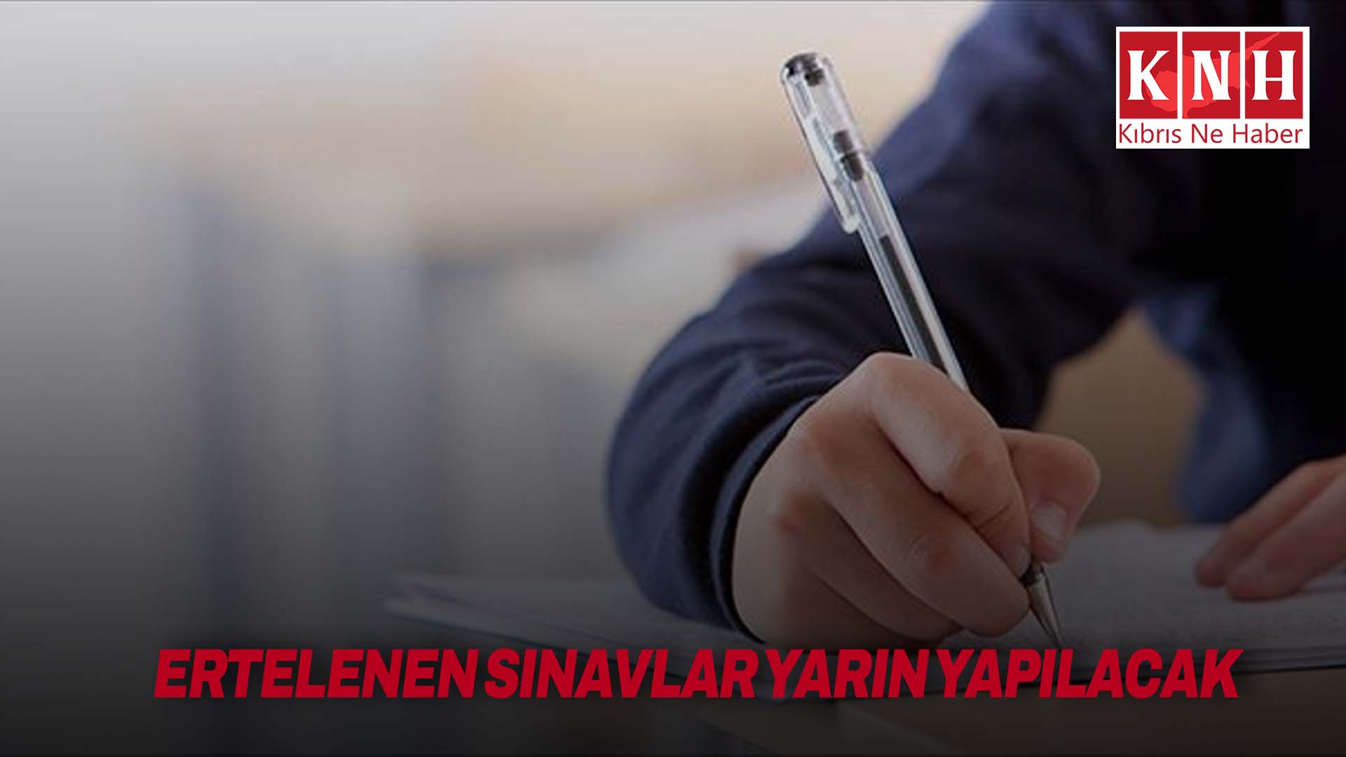 Grev sebebiyle ertelenen sınavlar yarın yapılacak