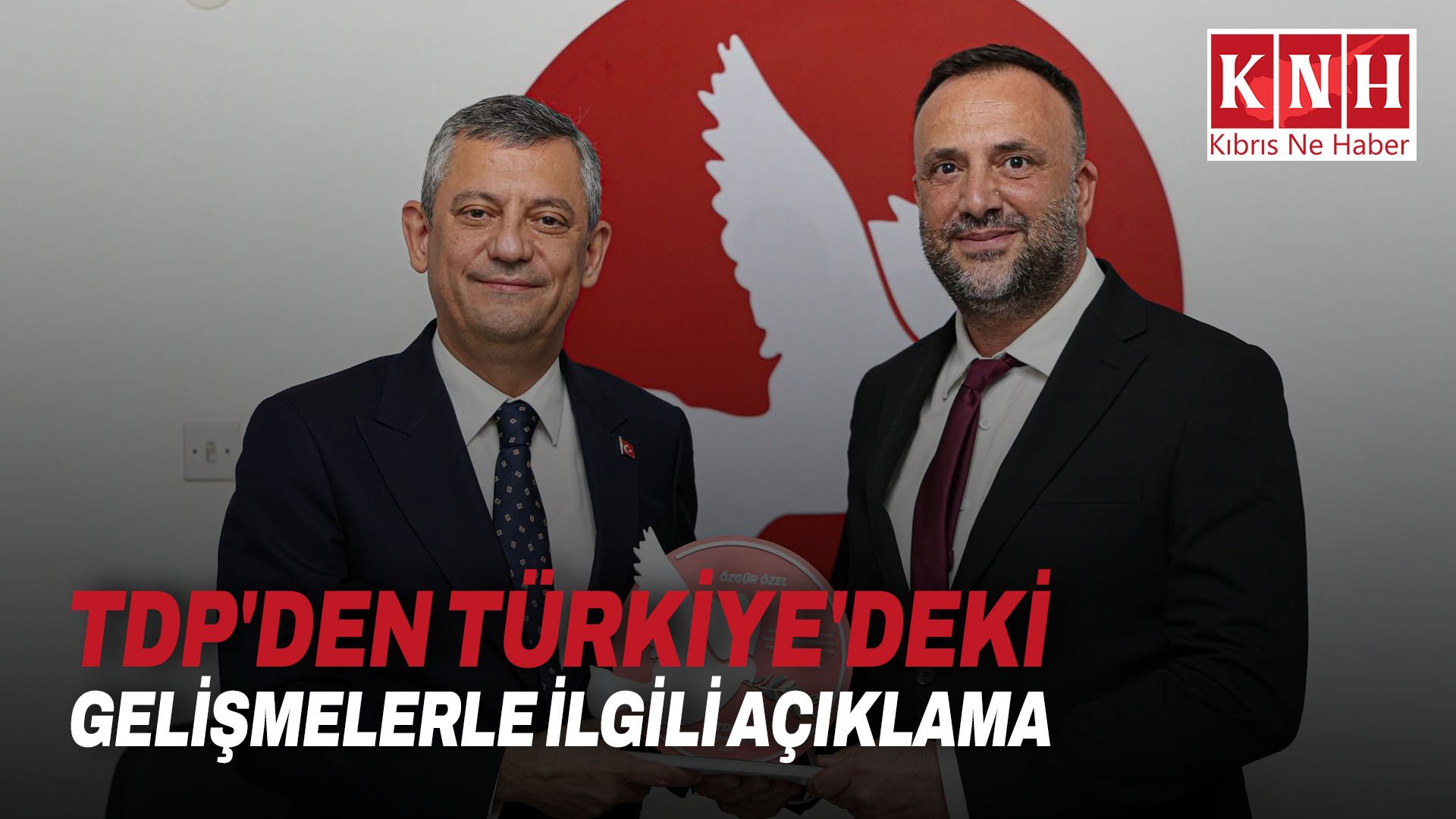 TDP: Türkiye’de yaşanan son gelişmeleri dikkatle ve kaygıyla takip ediyoruz