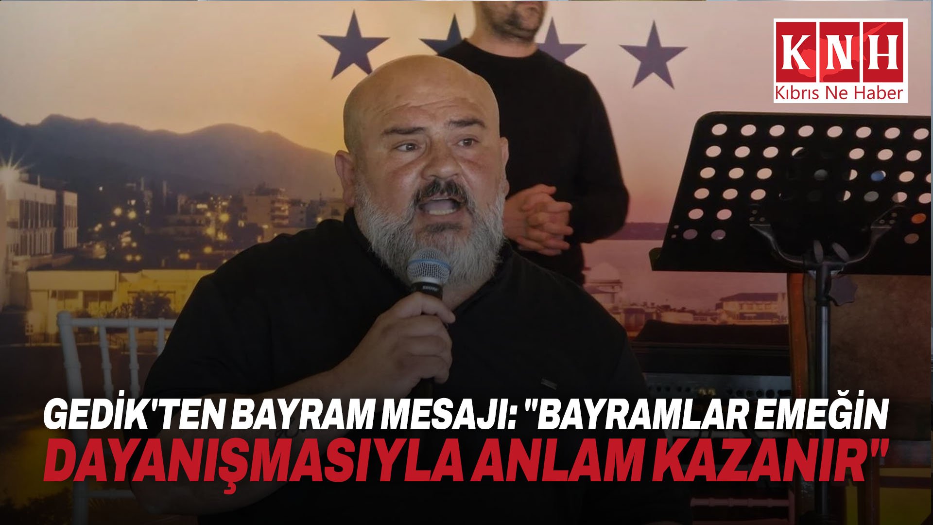 Tel-Sen Genel Sekreteri Gedik'ten bayram mesajı: "Bayramlar emeğin dayanışmasıyla anlam kazanır"