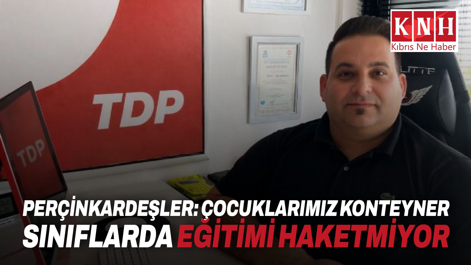 Perçinkardeşler: Çocuklarımız konteyner sınıflarda eğitimi haketmiyor