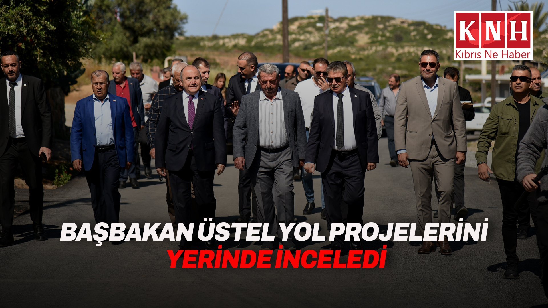 Üstel, Sadrazamköy ile Çatalköy-Değirmenlik yolunda incelemede bulundu