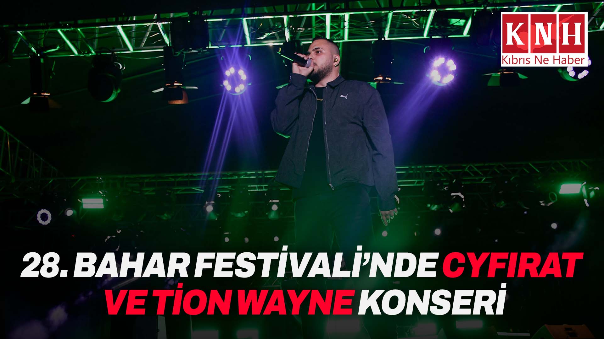 DAÜ Bahar Festivali’nde dün akşam CyFırat ve Tion Wayne sahne aldı