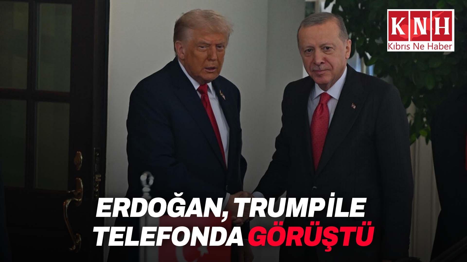 Türkiye Cumhurbaşkanı Erdoğan, ABD Başkanı Trump ile telefonda görüştü