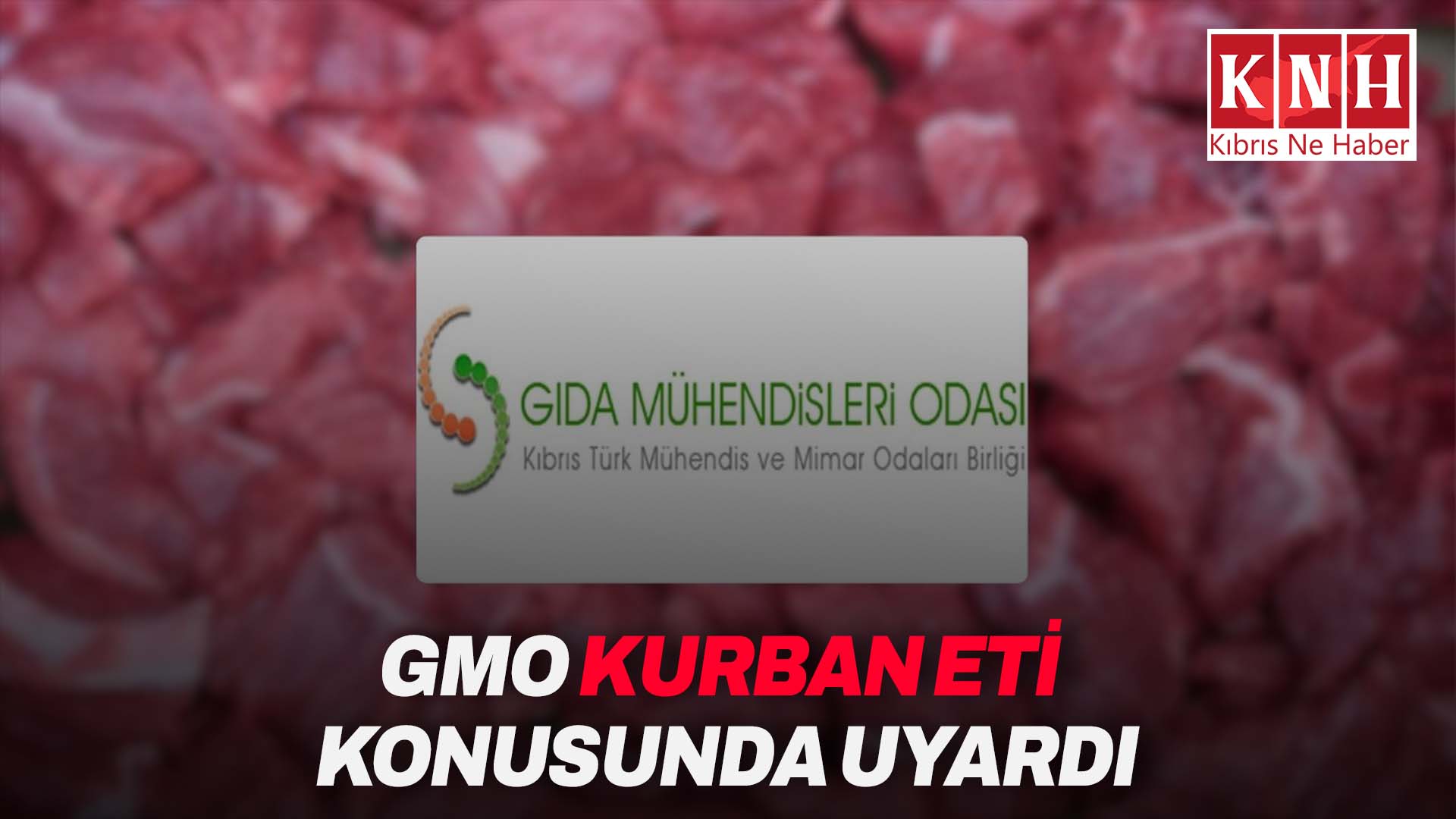 GMO kurban eti konusunda uyardı: "Hijyen kurallarına, bilimsel ilkelere ve uzman görüşlerine uyulmalı"