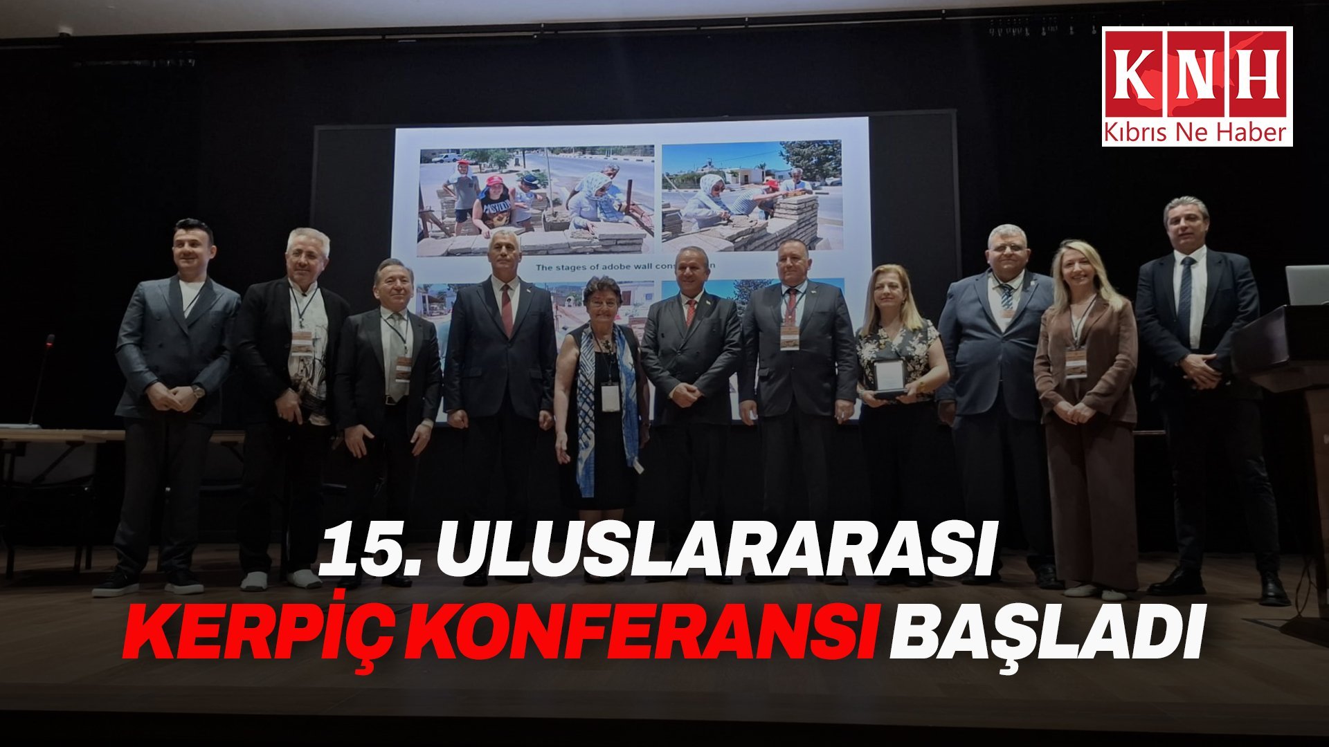 15. Uluslararası Kerpiç Konferansı Lefkoşa’da başladı