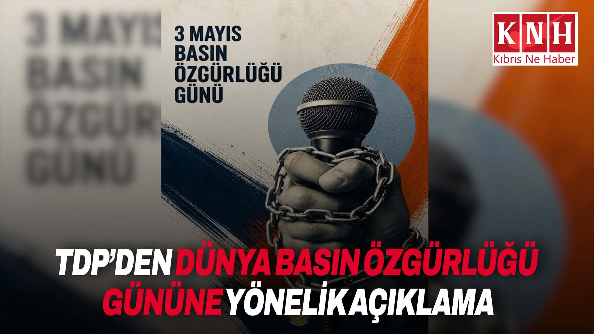 TDP: “Basın Özgürlüğü Demokrasinin Temel Direğidir”