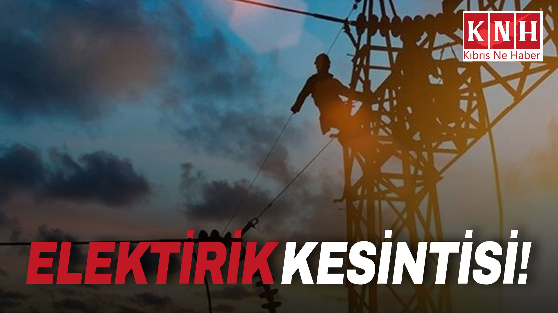 Lefkoşa’da birçok bölgede elektrik kesintisi