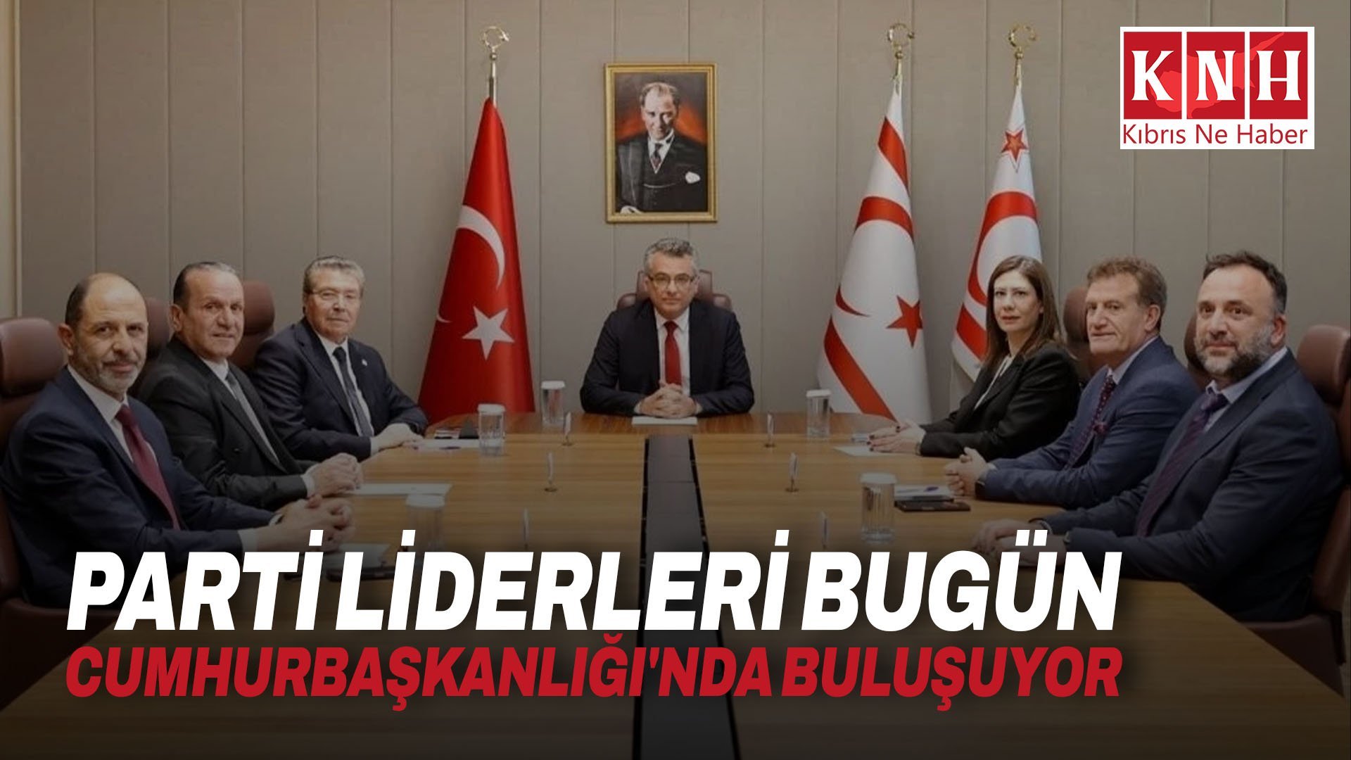 Parti liderleri bugün Cumhurbaşkanlığı'nda buluşuyor