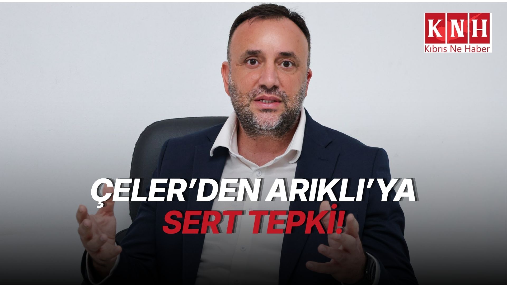 Zeki Çeler’den Erhan Arıklı’ya sert tepki: "Rum fanatiklerin sözcülüğünü yapmaktan vazgeç"