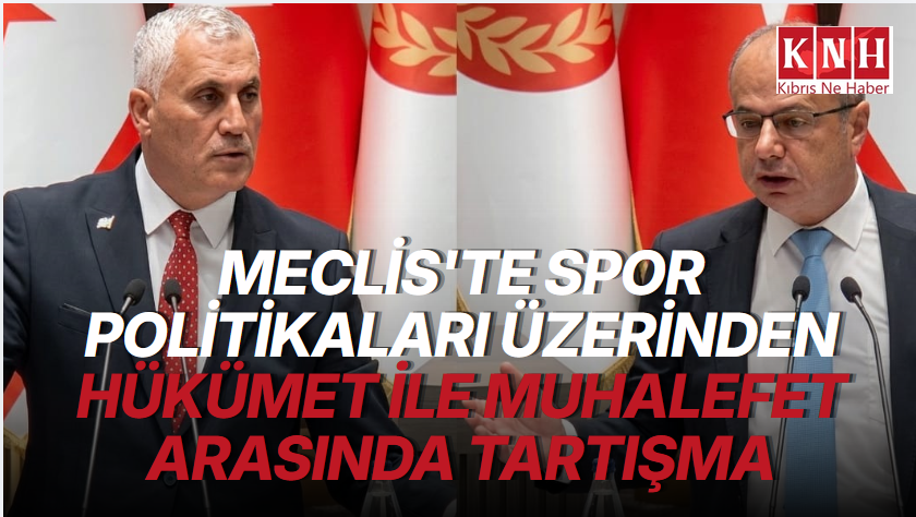 Meclis'te spor politikaları üzerinden hükümet ile muhalefet arasında tartışma