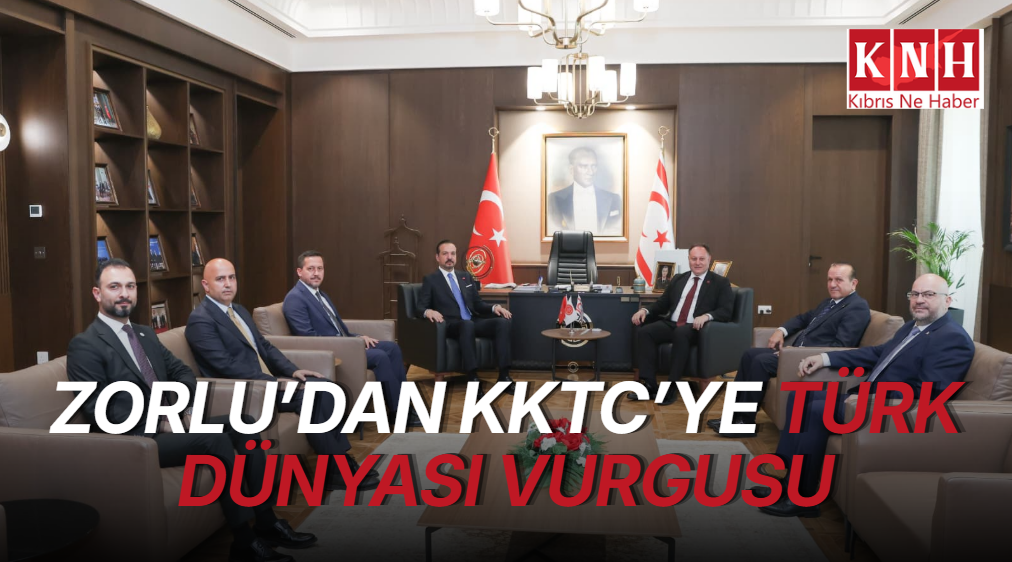 Öztürkler, AK Parti Genel Başkan Yardımcısı ve Türk Devletleri ile İlişkiler Başkanı Kürşad Zorlu'yu kabul etti