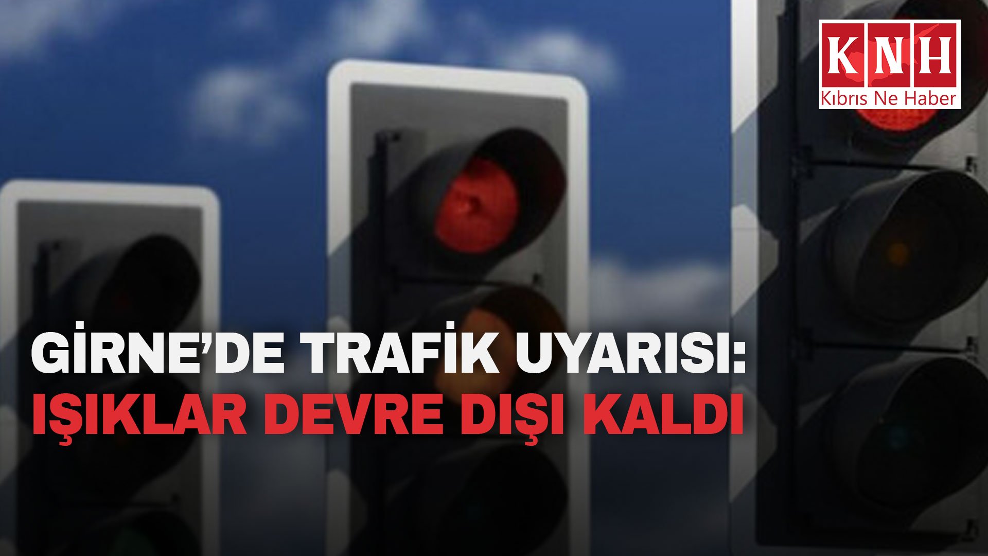Trafik ışıkları arızalandı