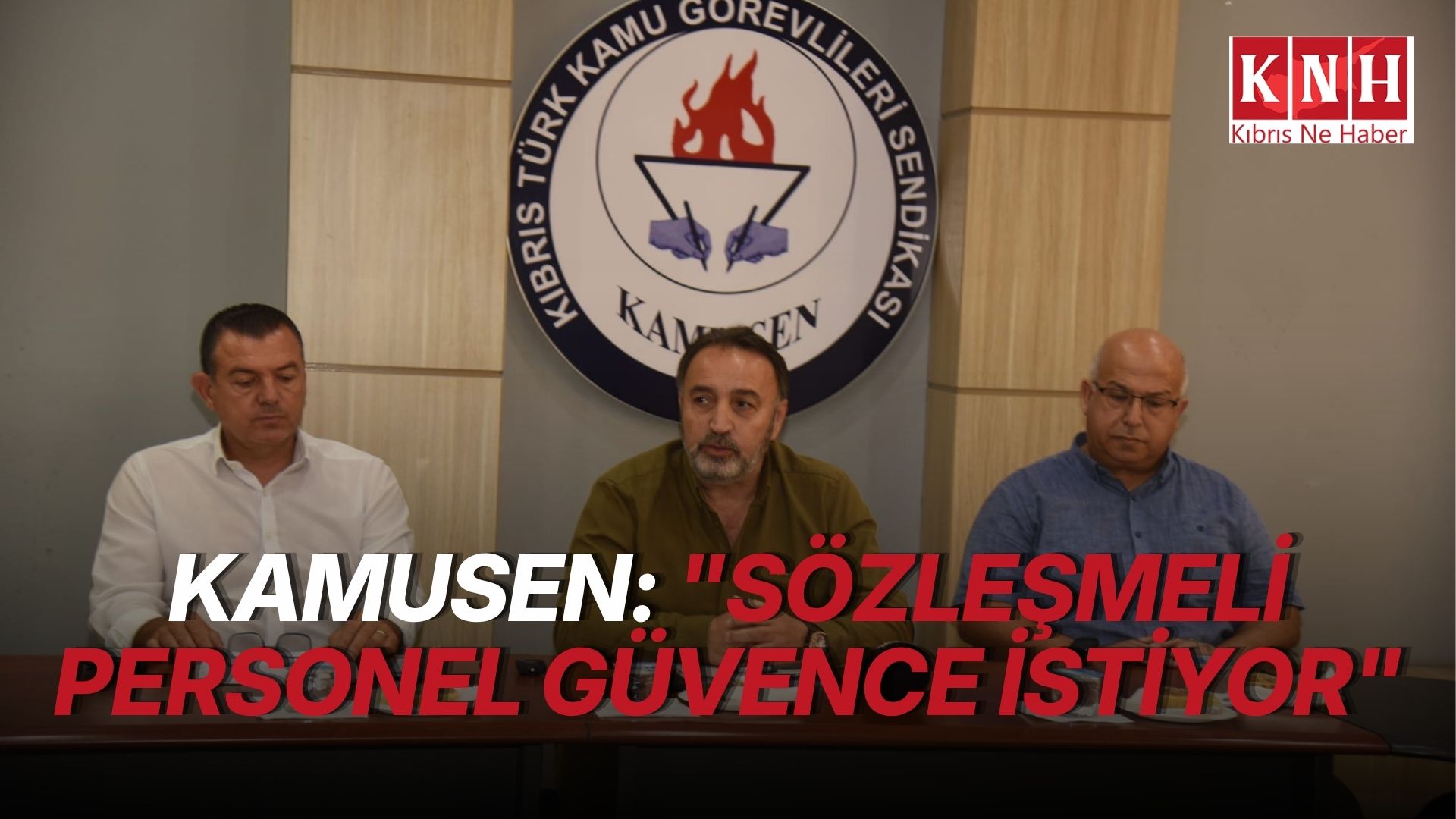 KAMUSEN: “Sözleşmeli personel iş güvencesi talep ediyor."