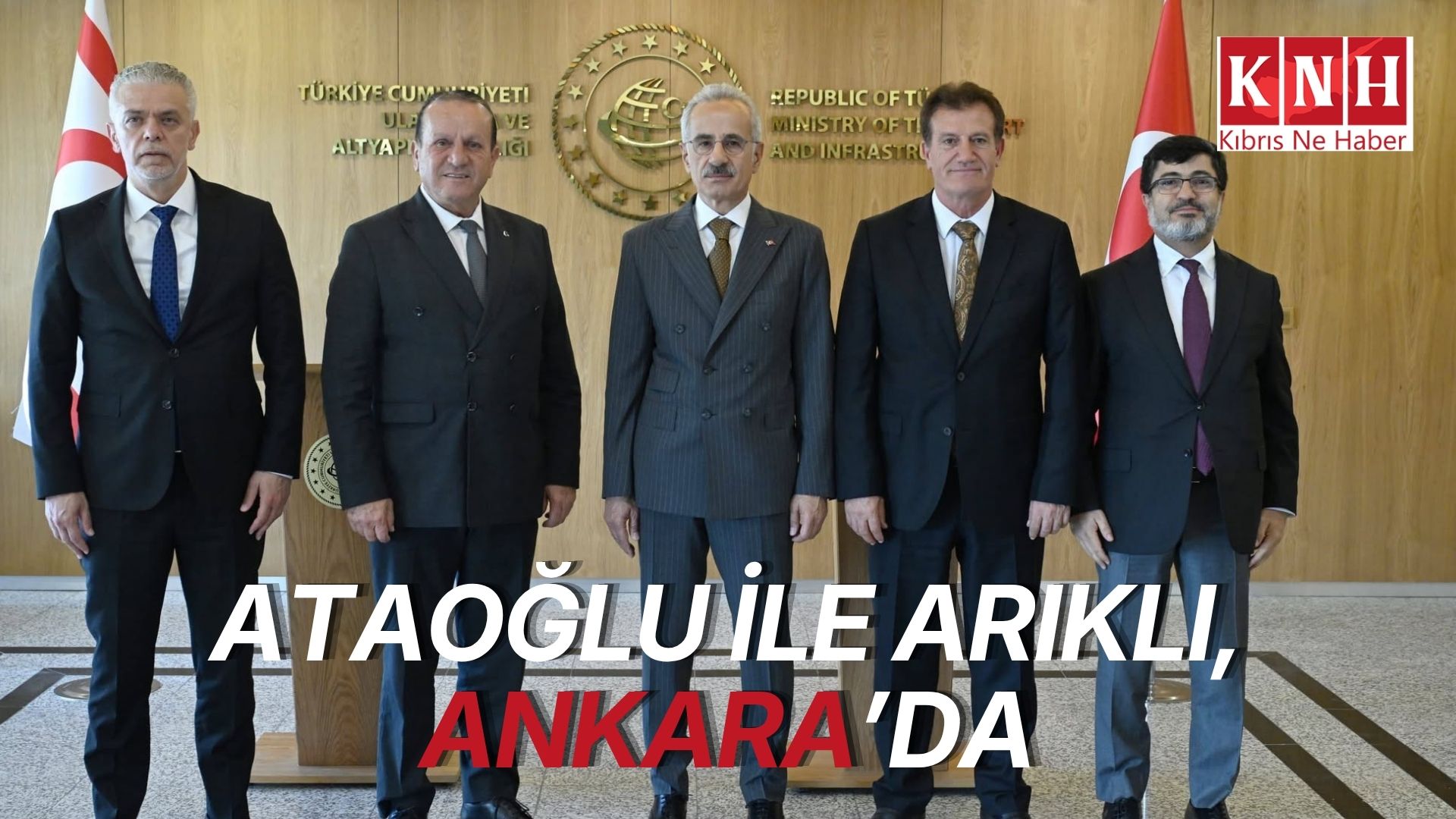 Ataoğlu ile Arıklı, Ankara’da Güngör çöplüğü, bilet fiyatları, Ercan ve karayollarındaki projelerle ilgili görüşmeler yaptı