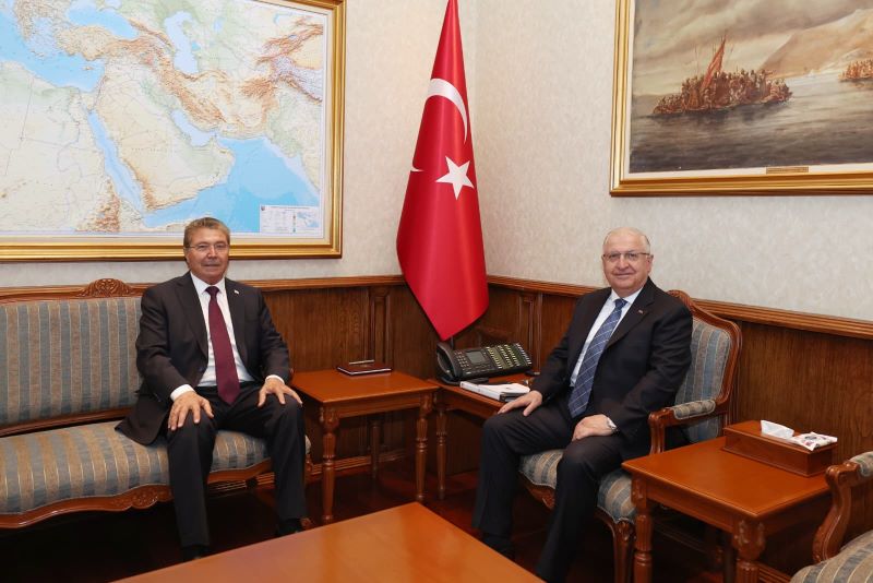 Üstel, Ankara’da Türkiye Milli Savunma Bakanı Güler ile görüştü
