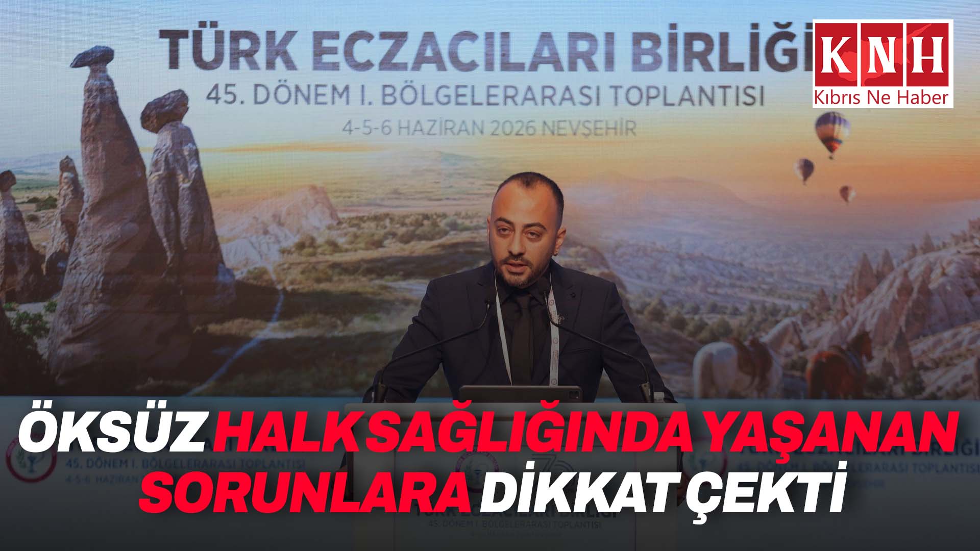 Kıbrıs Türk Eczacılar Birliği, Nevşehir’deki toplantında temsil ediliyor