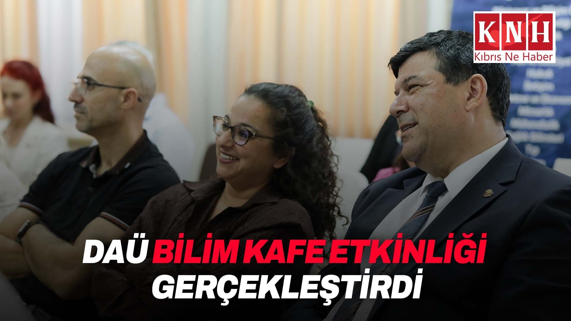 DAÜ Bilim Kafe etkinliğinde kalp sağlığı ele alındı