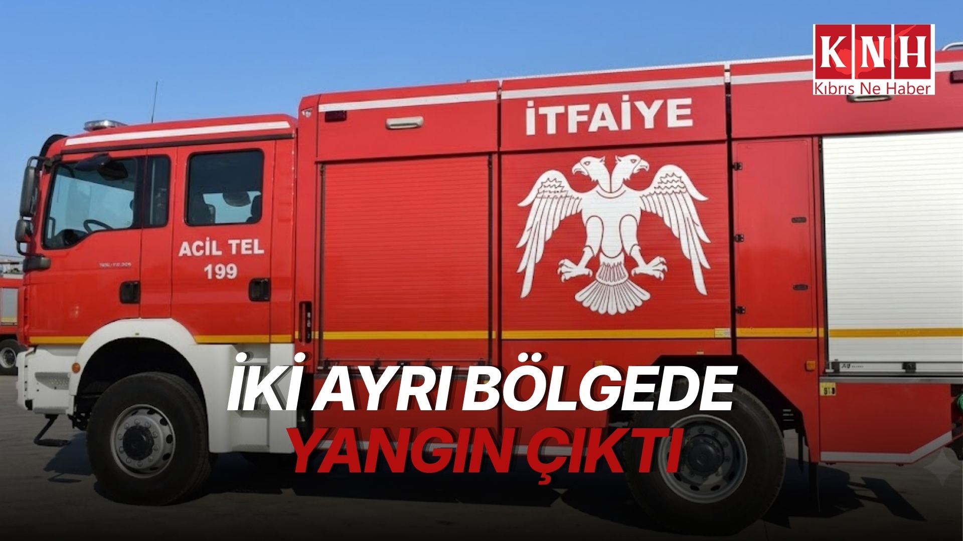 İki ayrı bölgede yangınlar zarara neden oldu