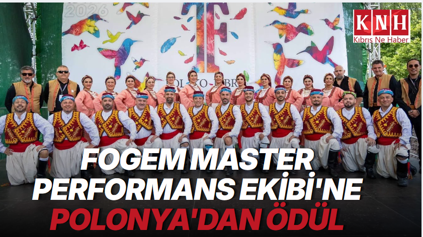 FOGEM Master Performans Ekibi'ne Polonya'dan ödül