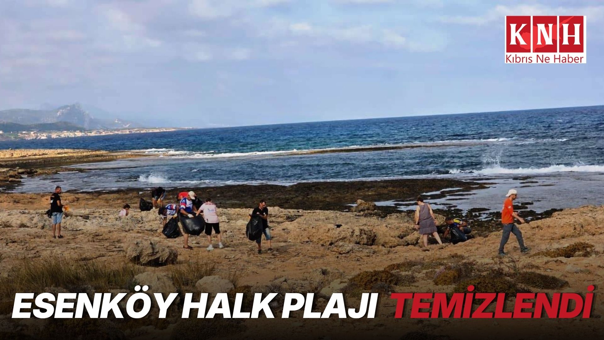 Esenköy Halk Plajı’nda sahil temizlik etkinliği yapıldı