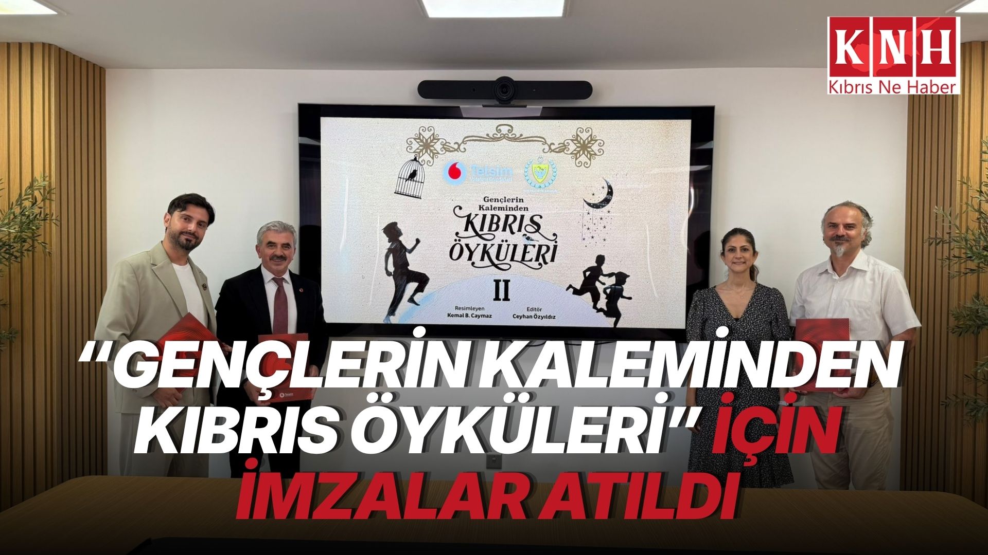 “II. Gençlerin Kaleminden Kıbrıs Öyküleri” kitabı için sözleşme imzalandı
