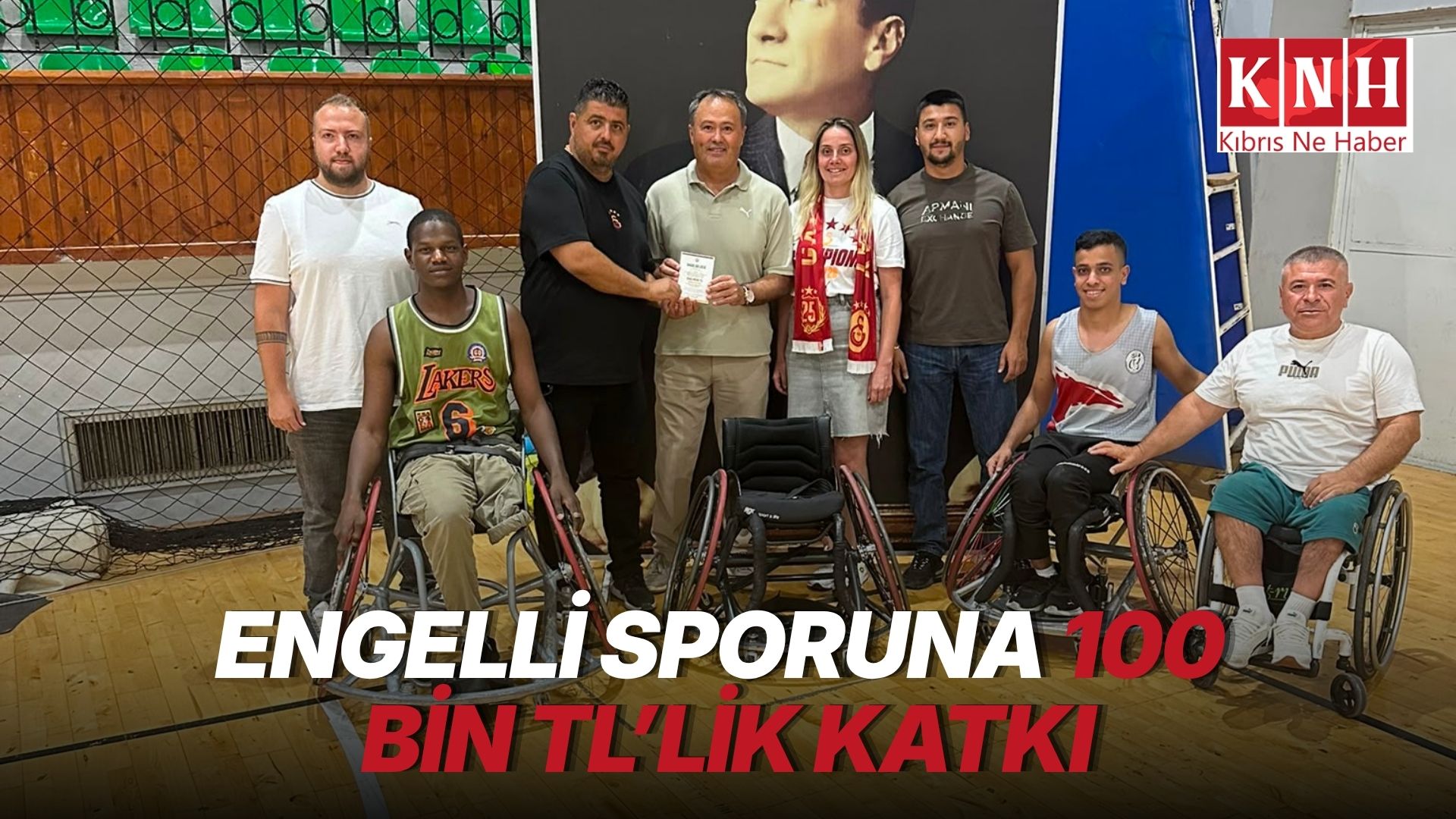 Engelli Sporuna 100 Bin TL’lik Katkı