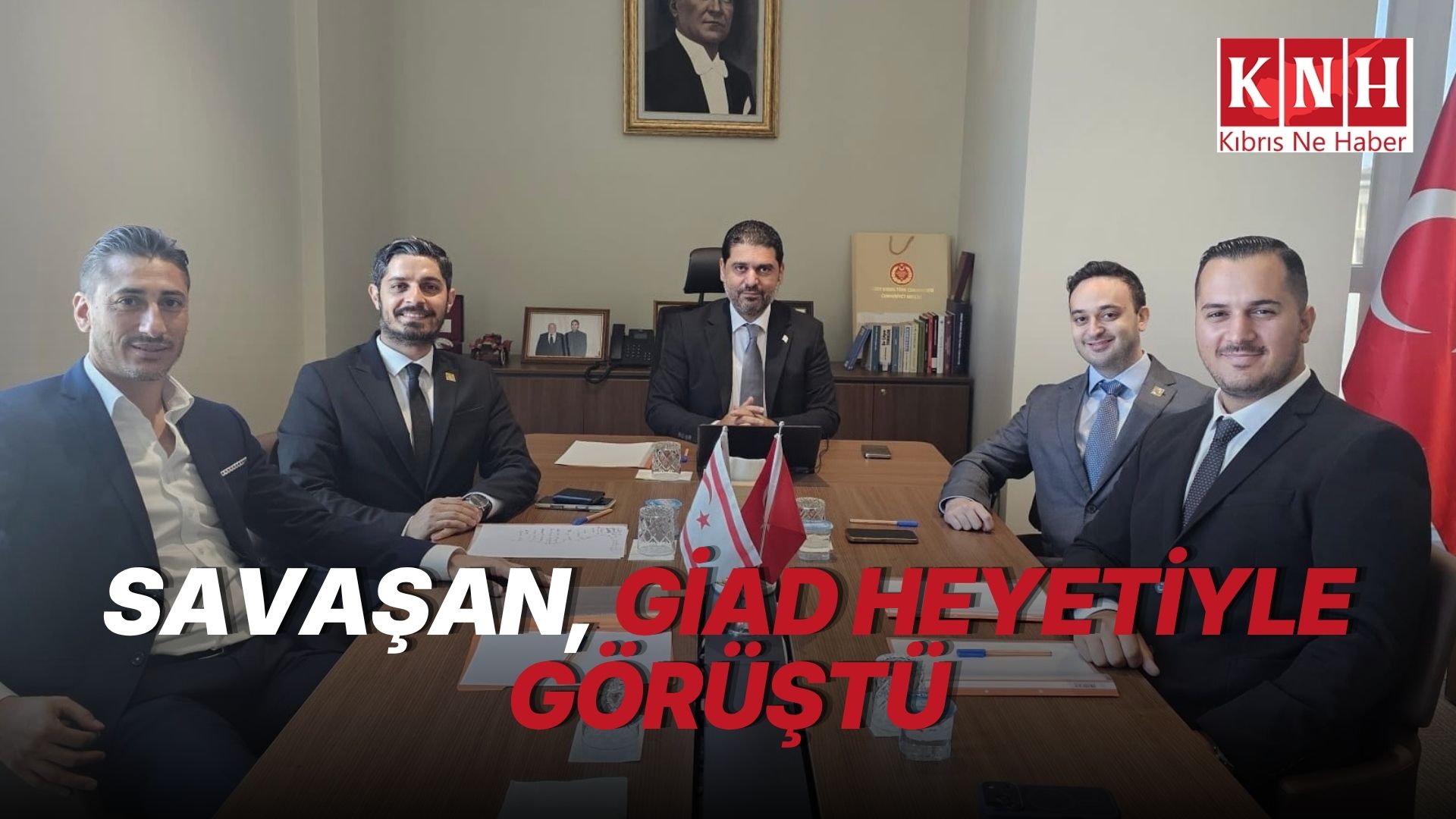 Savaşan, GİAD heyetiyle görüştü