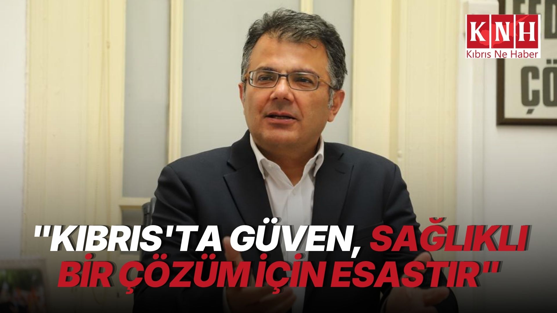 Akansoy'dan ''Güven'' reçetesi: Adım adım ilerlemeyle çözüm mümkün