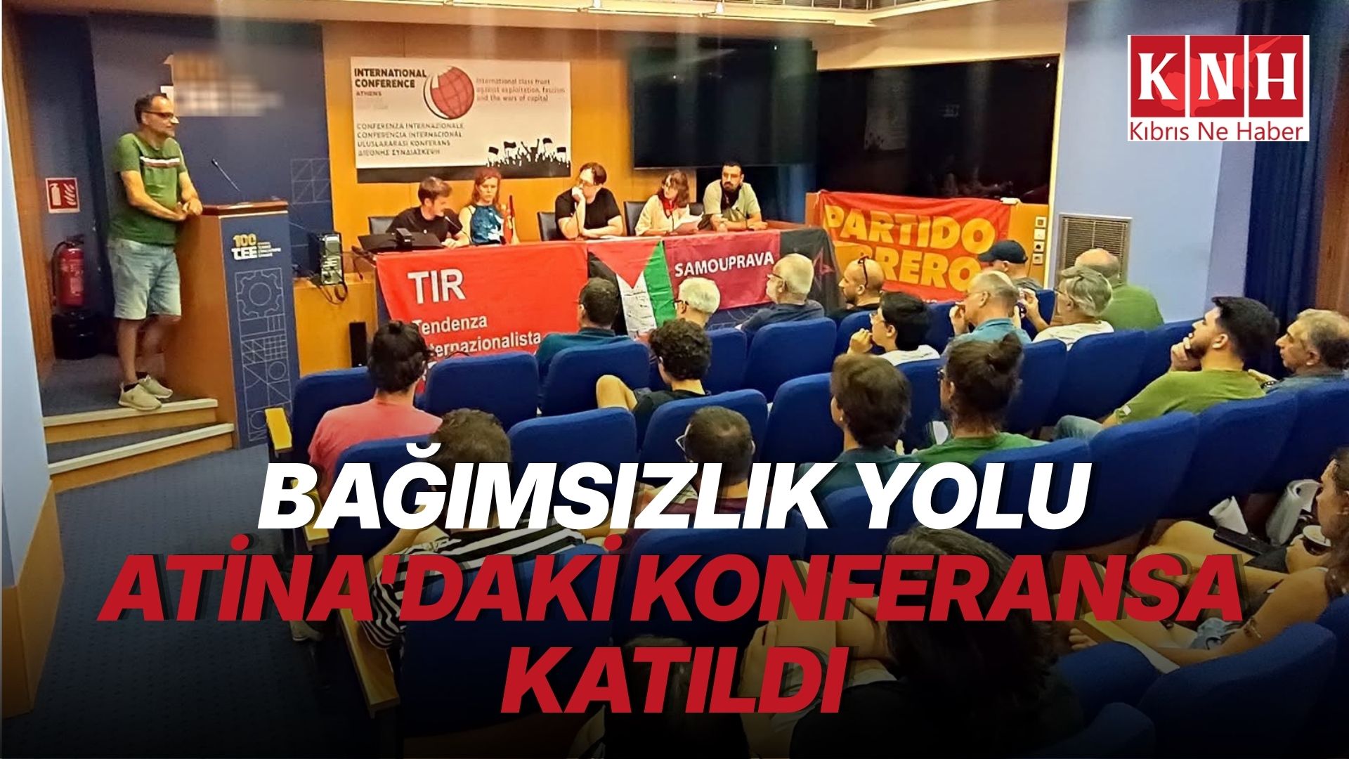 Bağımsızlık Yolu’nun yer aldığı Atina Konferansı’nda “tarihsel hafıza ve Avrupa’daki savaş politikaları” tartışıldı