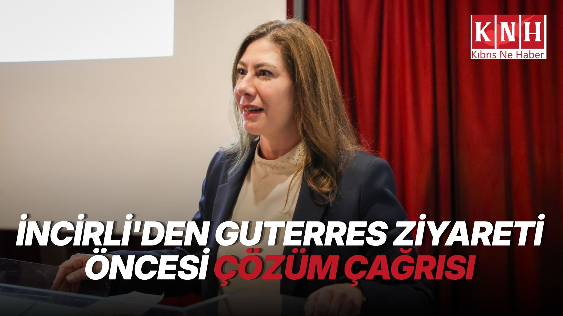 İncirli'den Guterres ziyareti öncesi çözüm çağrısı
