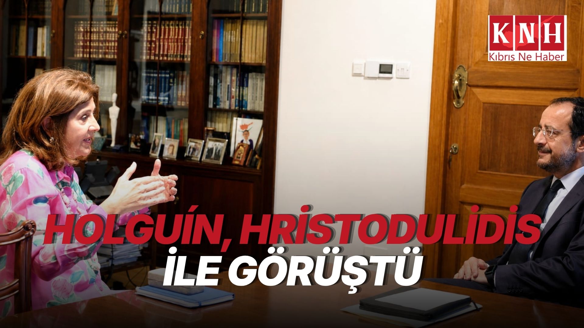 Holguín, Hristodulidis ile görüştü