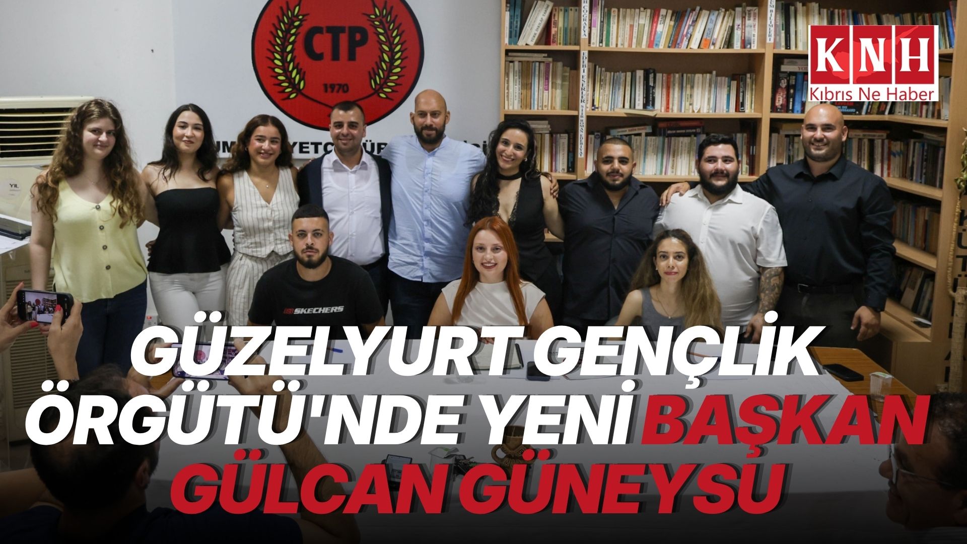 CTP Gençlik Örgütü Güzelyurt İlçesi'nde yeni dönem
