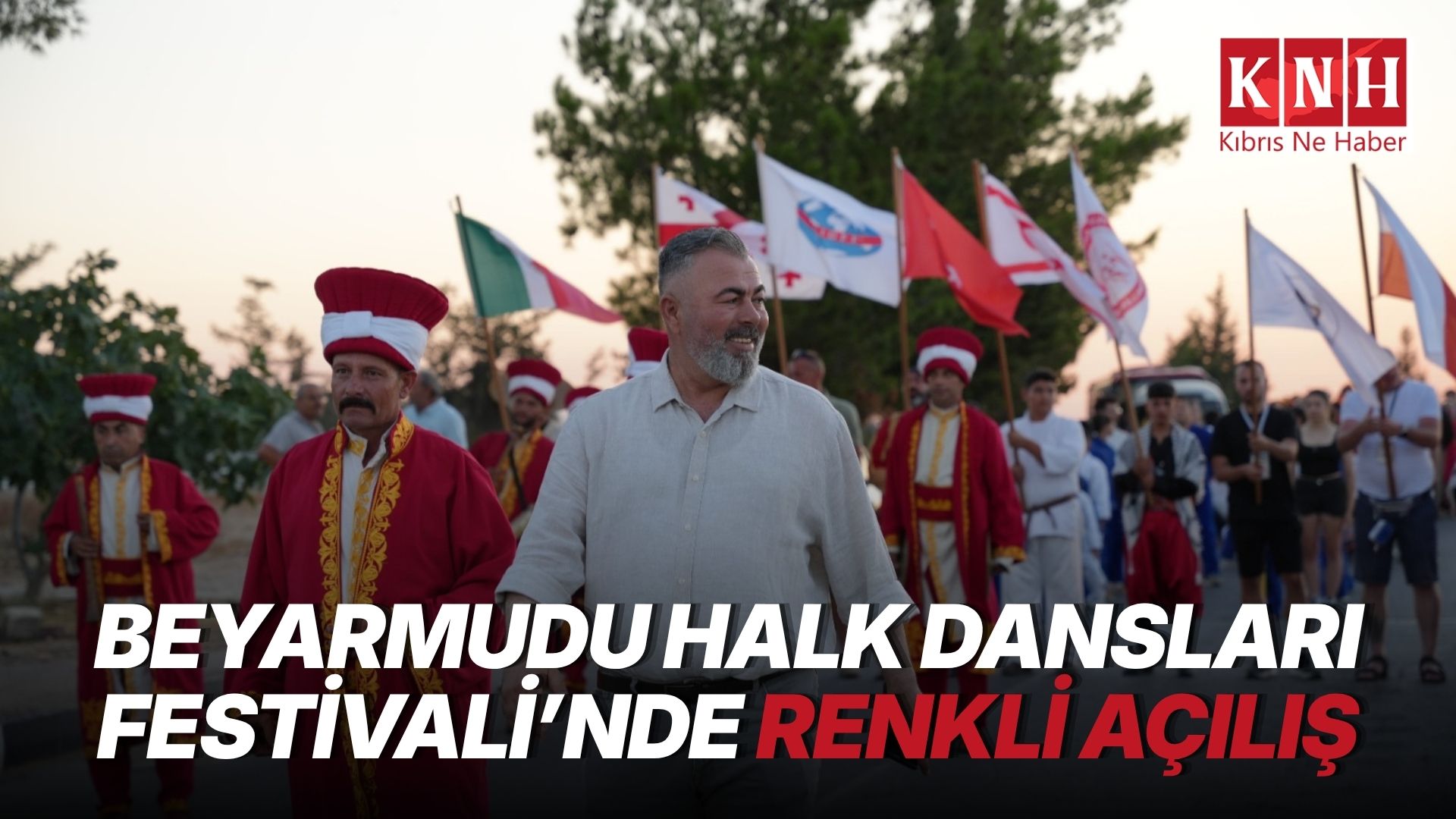 9. Uluslararası Beyarmudu Halk Dansları Festivali Kortejlerle Başladı