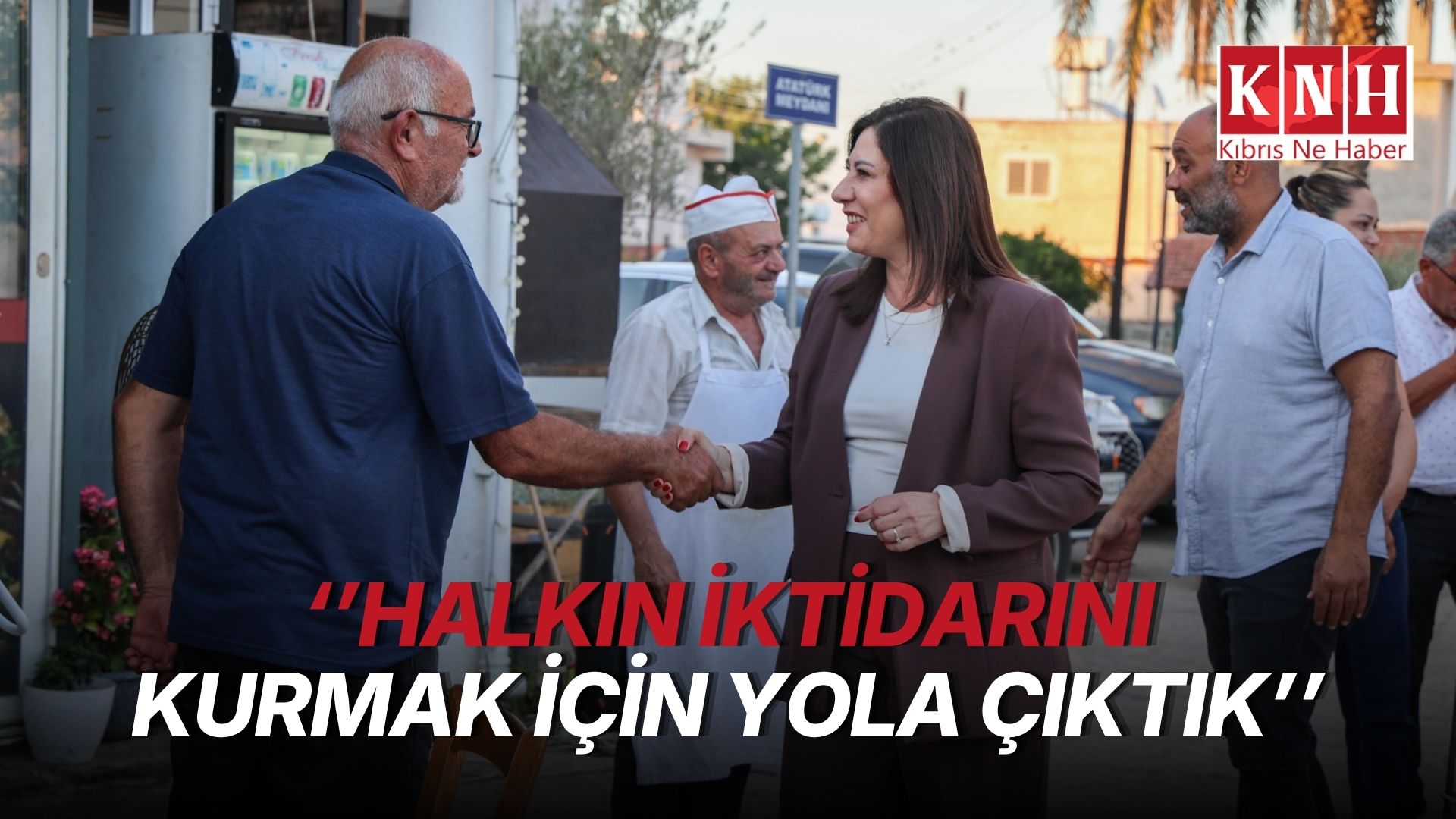 İncirli Mehmetçik’te vurguladı: Halkın iktidarını kurmak için yola çıktık