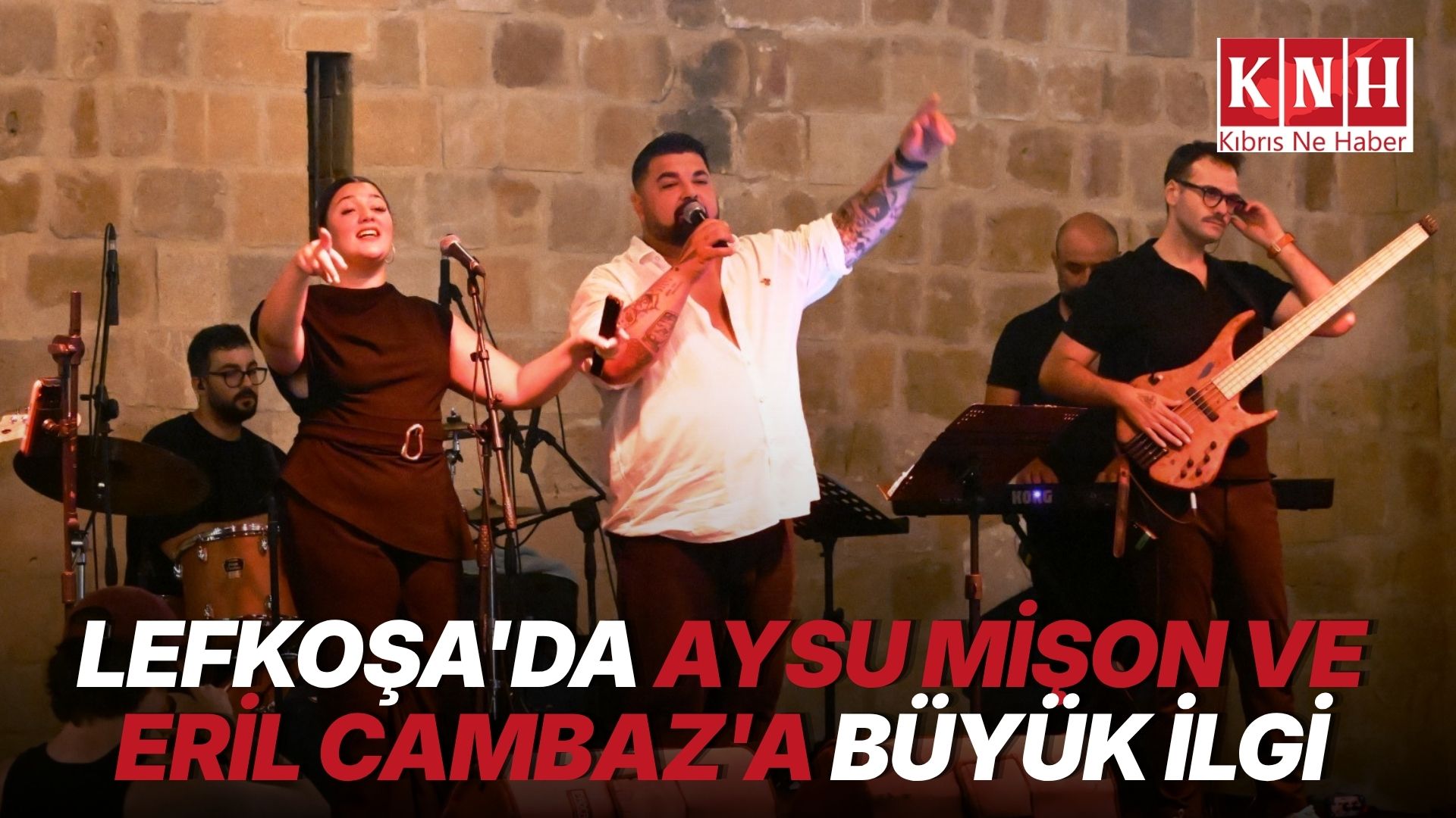 Aysu Mişon ve Eril Cambaz’lı LTB Akustik Sahne'de müzik dolu yaz akşamı