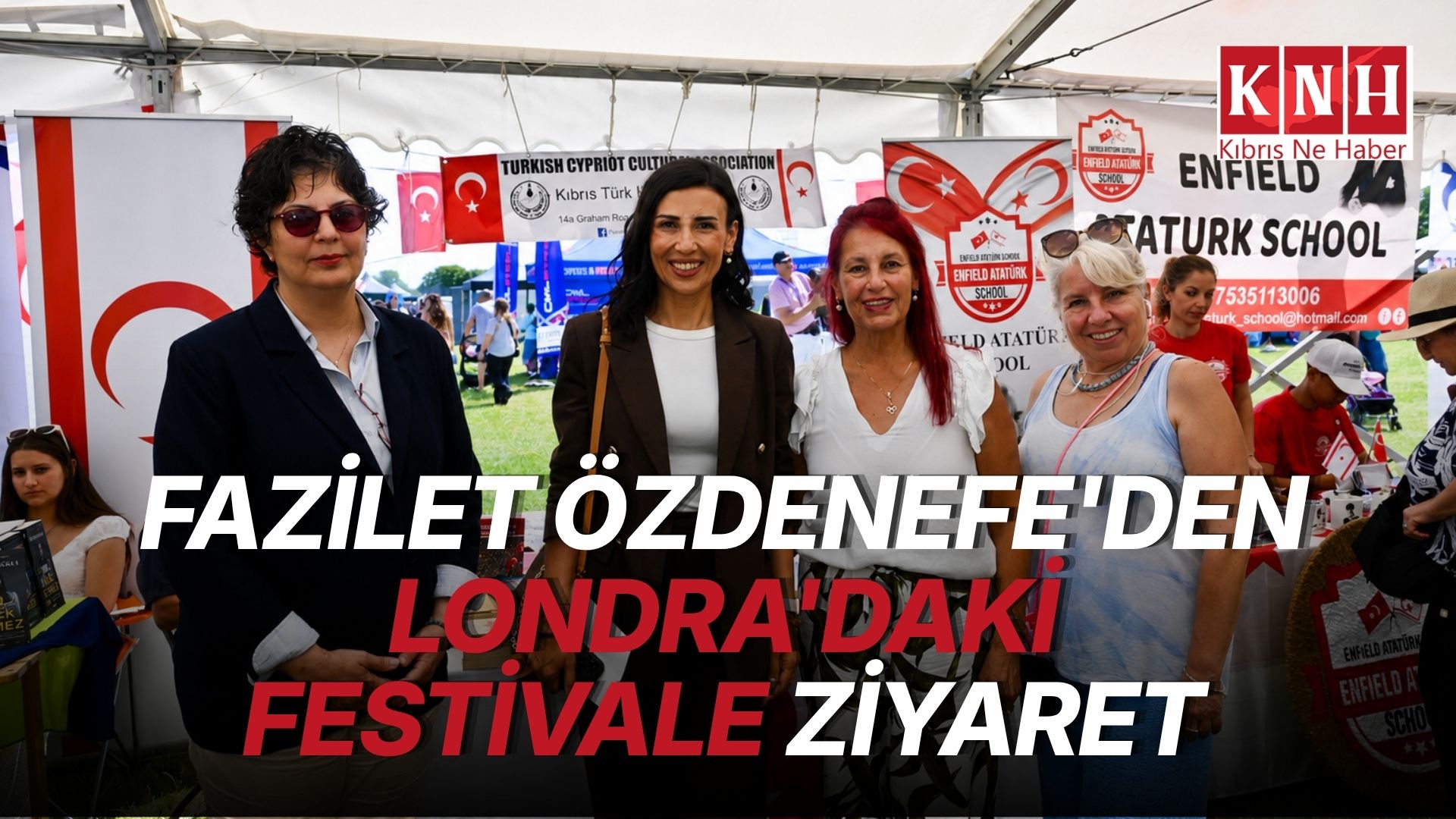 Özdenefe, Londra’daki Kıbrıs Türk Festivali’ne katıldı