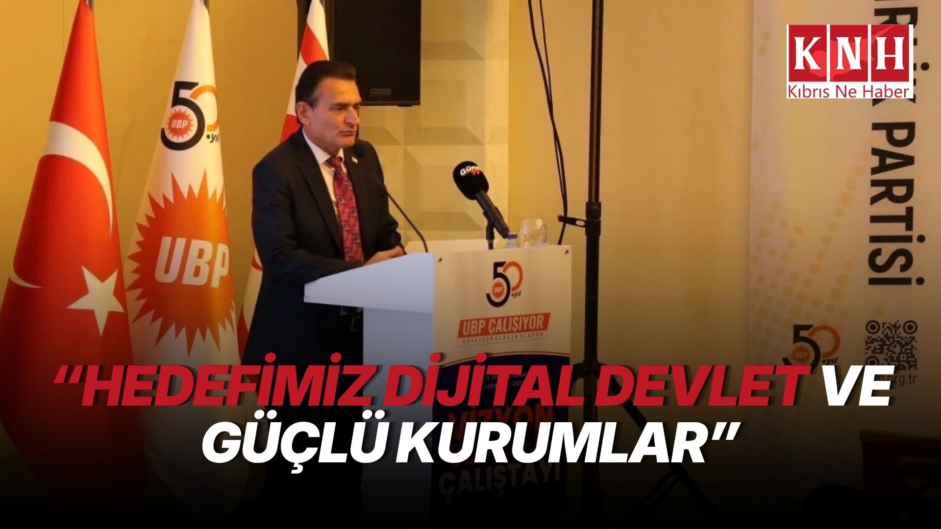 Oğuz: “Hedefimiz dijital devlet ve güçlü kurumlar”