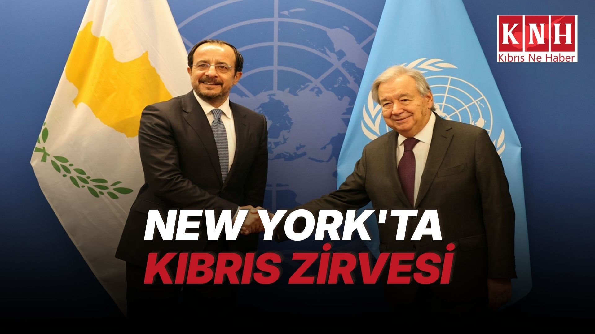 Hristodulidis New York'ta Guterres ile görüştü