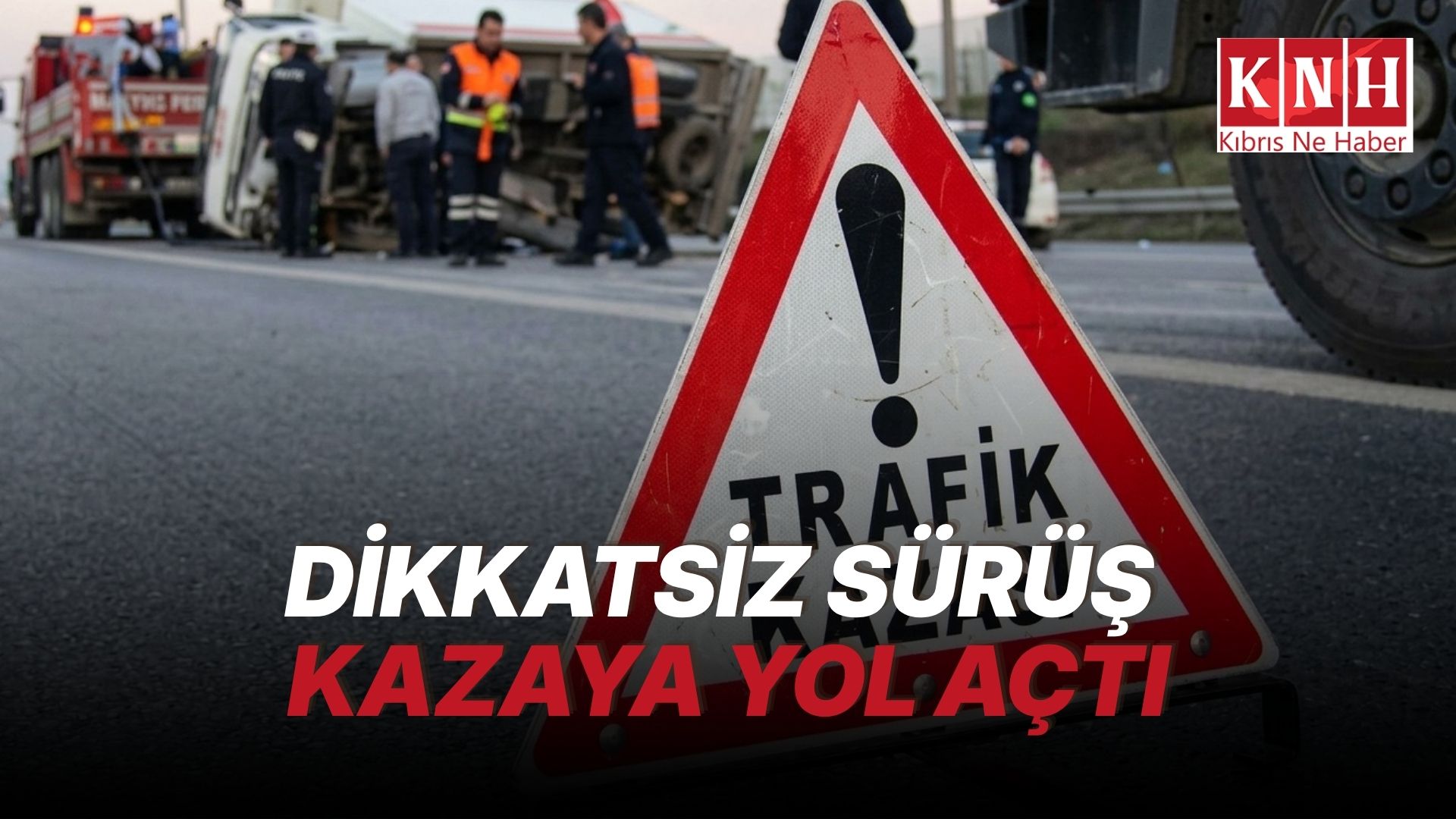 Gazimağusa’da aracın çarptığı motosiklet sürücüsü yaralandı