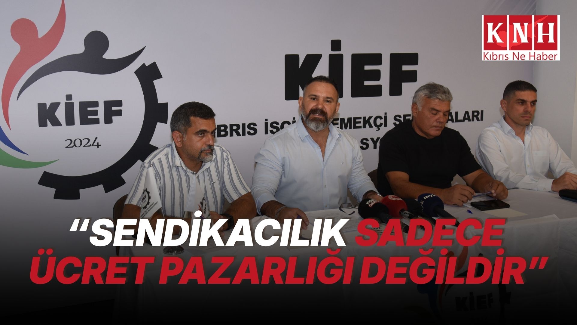 KİEF'in 2’nci kuruluş yıl dönümünde basın toplantısı düzenlendi
