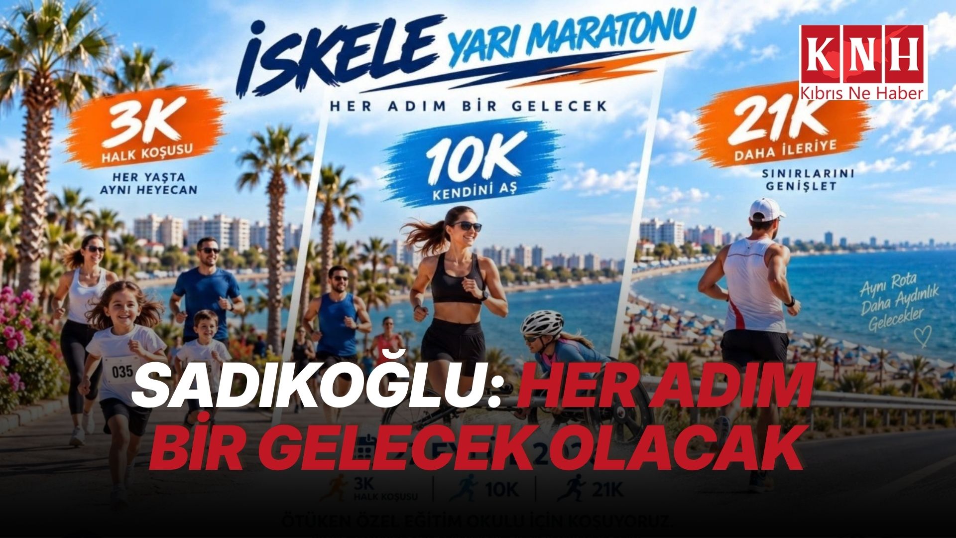 İlk kez düzenlenecek "İskele Uluslararası Yarı Maratonu" pazar günü koşulacak