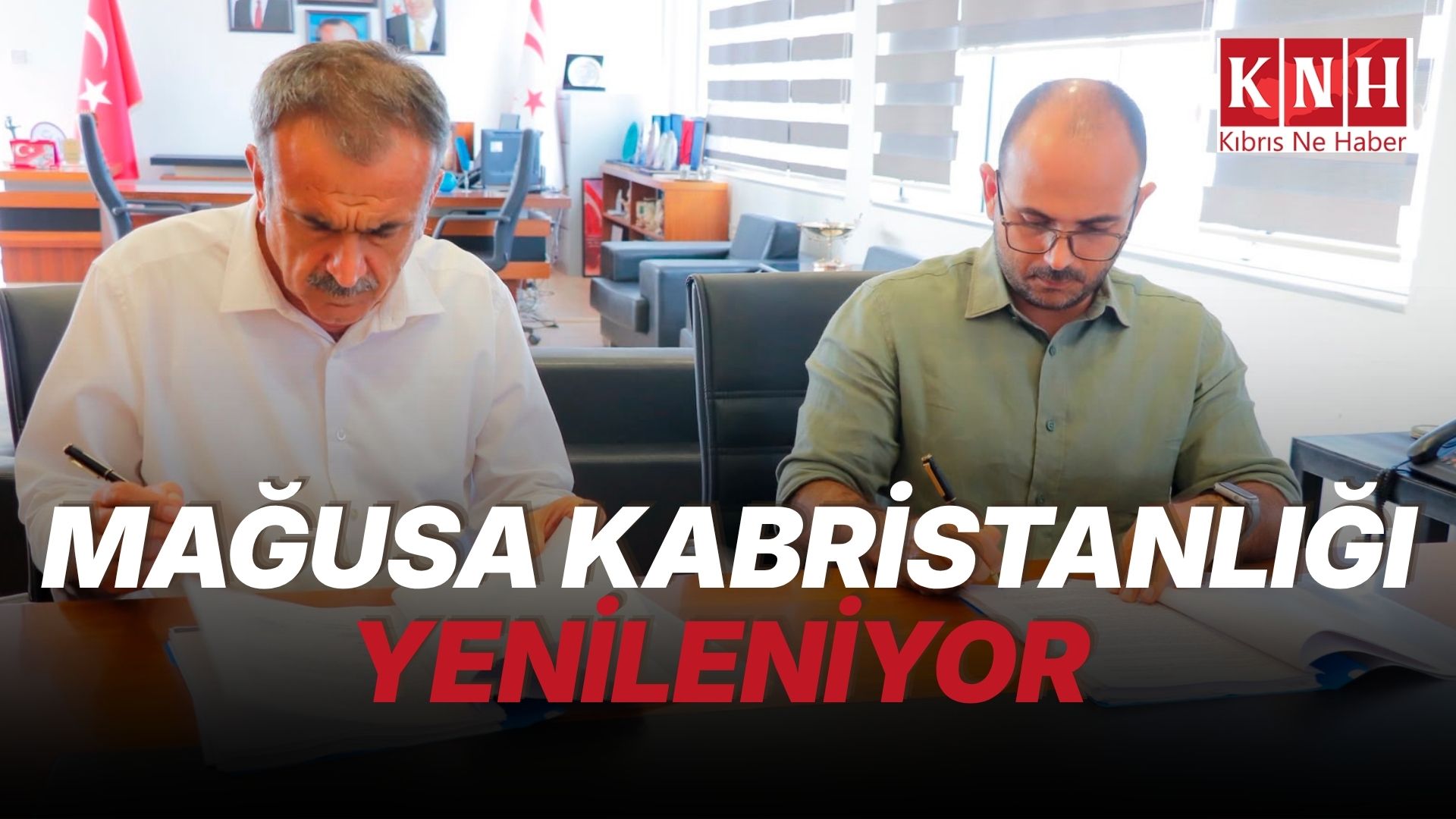 Gazimağusa Belediyesi Kabristanlığı Düzenleme Projesi için sözleşme imzalandı