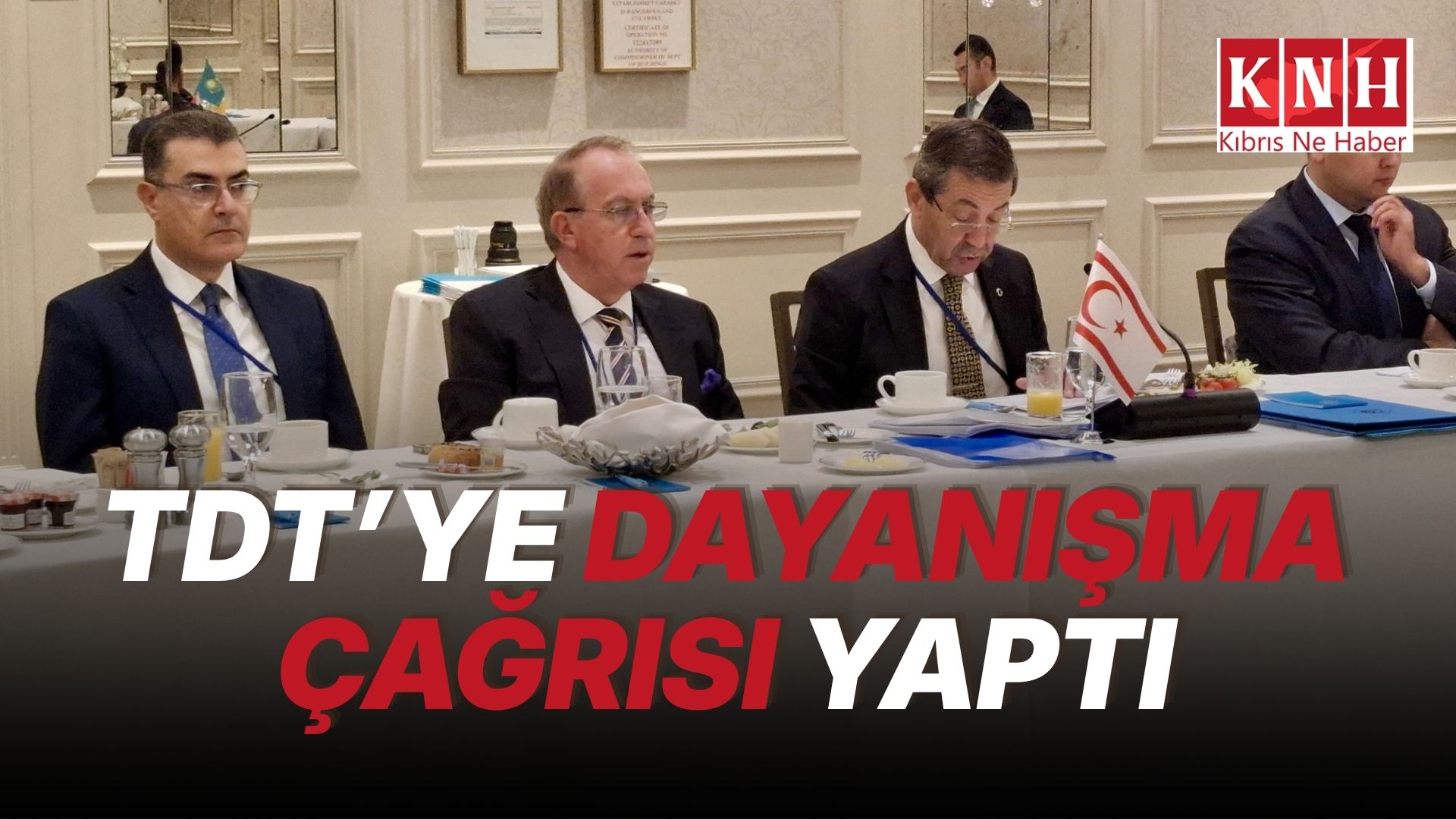 Ertuğruloğlu, TDT Dışişleri Bakanları Konseyi Toplantısı’nda konuştu:“TDT üyesi devletlerin dayanışması hayati önem taşımaktadır”