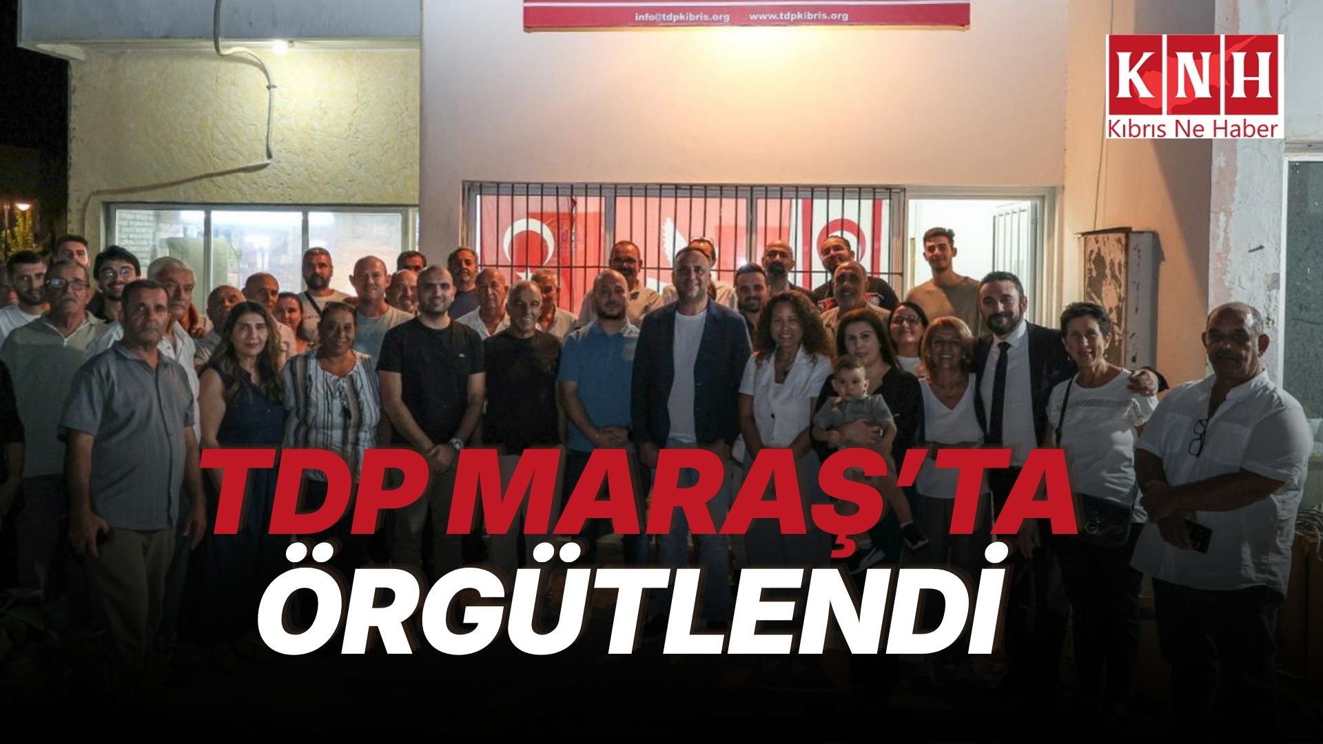 TDP Maraş Örgütü açıldı: Çeler’den birlik ve mücadele mesajı